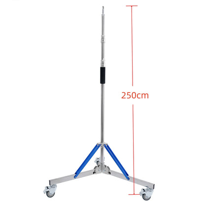 Stainless Steel C Stand with Boom Arm and Cross Bar