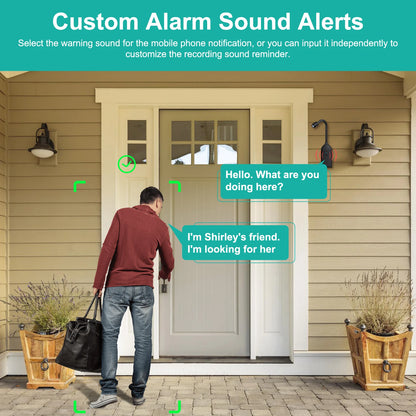 4K 360 Degree Wireless IP Camera Motion Detection 128GB