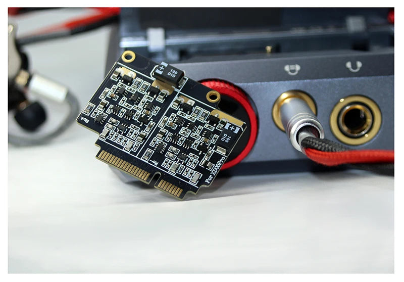 Fully Balanced Audio Card for Portable Headphone Amplifier