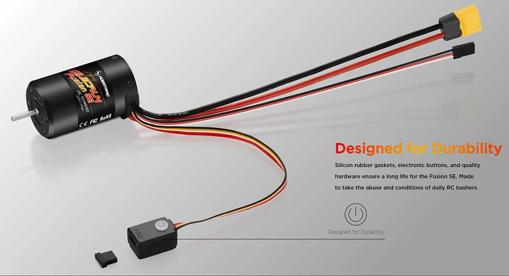 1200KV Combined Motor and ESC Unit for RC Crawlers