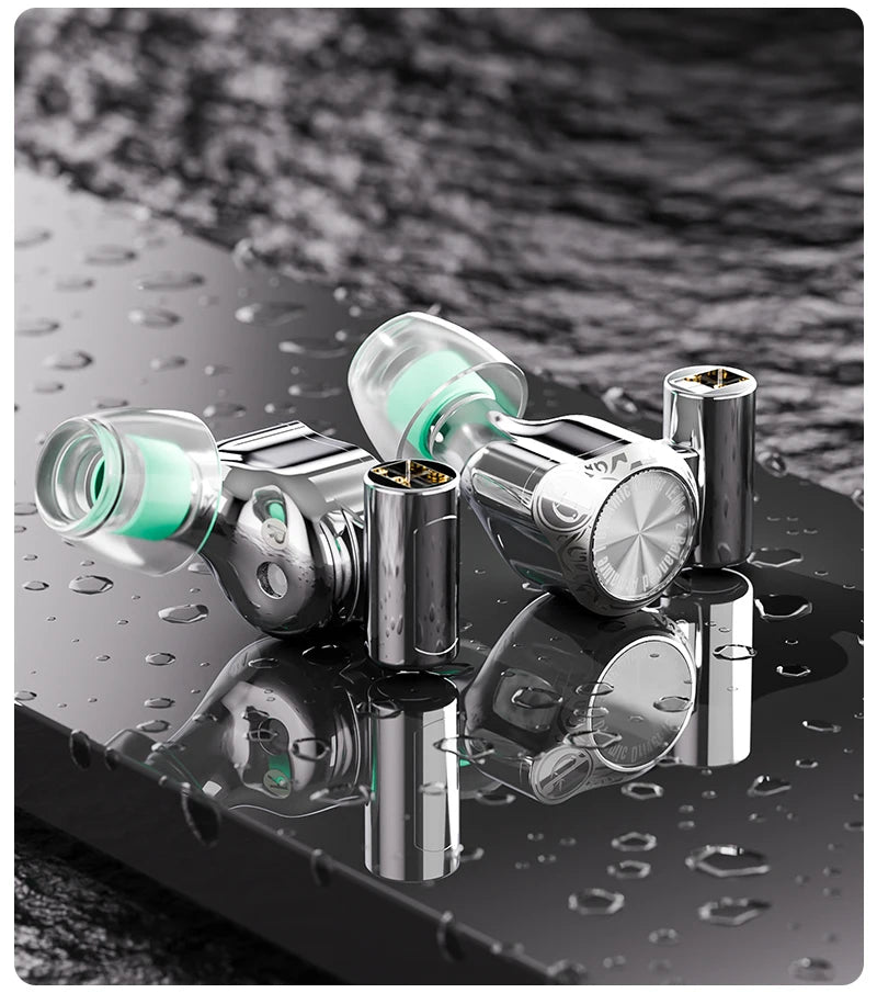 Z5 Wired Earphones Dual-Chamber HD HiFi Sound