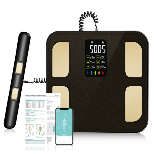 Smart Body Composition Scale with Bioimpedance and Fat Analysis