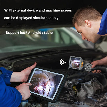 5.5mm Dual Steering Endoscope Camera 1080p with 5" Display