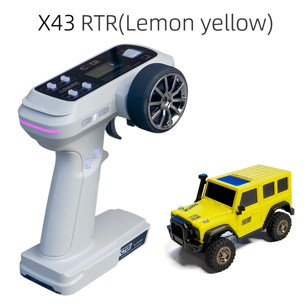 RTR 1:43 RC Climbing Car 4WD Off-Road Toy