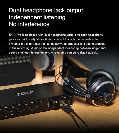 Pre-Professional 8 Channel Audio Interface with 4 LoopBack