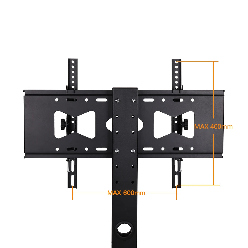 Rolling TV Stand Cart Height Adjustable 32–70 Inch