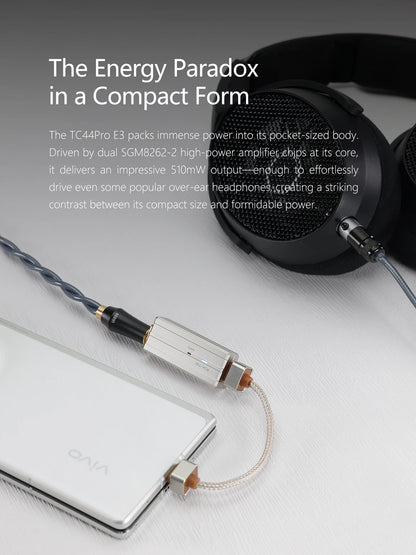 Portable Hi-Res DAC AMP with Independent Volume Control
