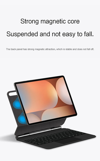 12.4 Inch Magnetic Keyboard Case for Galaxy Tab S7Plus S8Plus