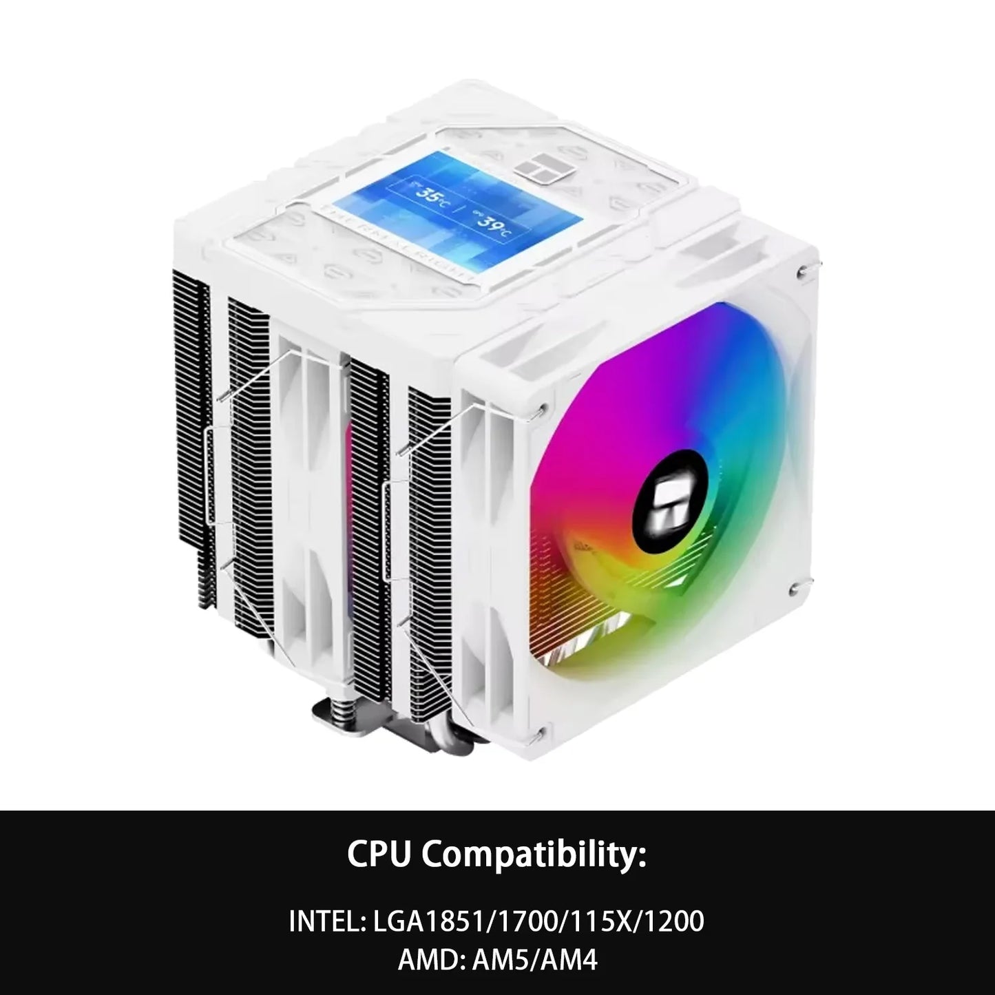 Thermalright High-Efficiency PA120 CPU Cooler White ARGB