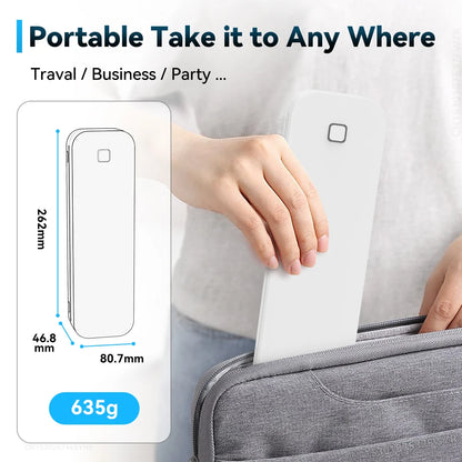 Portable Mini A4 Thermal Printer for Phone & PC