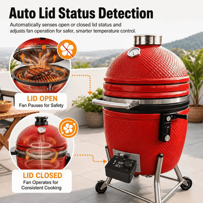 Wireless Bluetooth BBQ Meat Thermometer with Temperature Probe