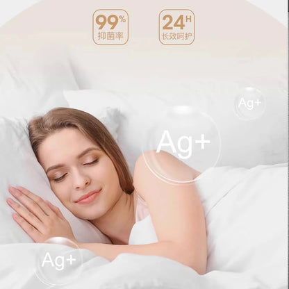Premium Goose Down Pillow Soft Cotton Cover 3D Design