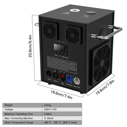 Wireless Cold Spark Firework Machine 700W Party Stage Effect