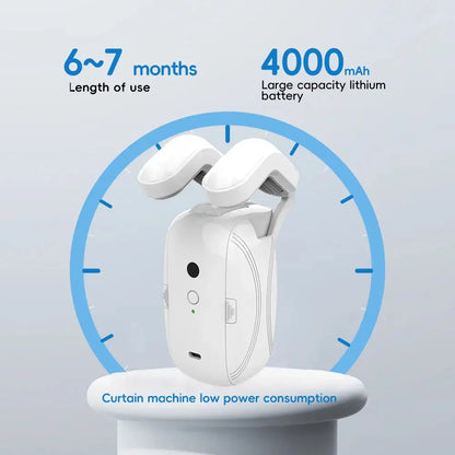 Automatic Zigbee Double Curtain Opener with Remote and Timer