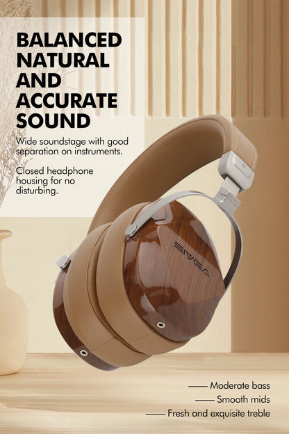 Noise-Isolating Stereo Headphones Over-Ear 4.4mm
