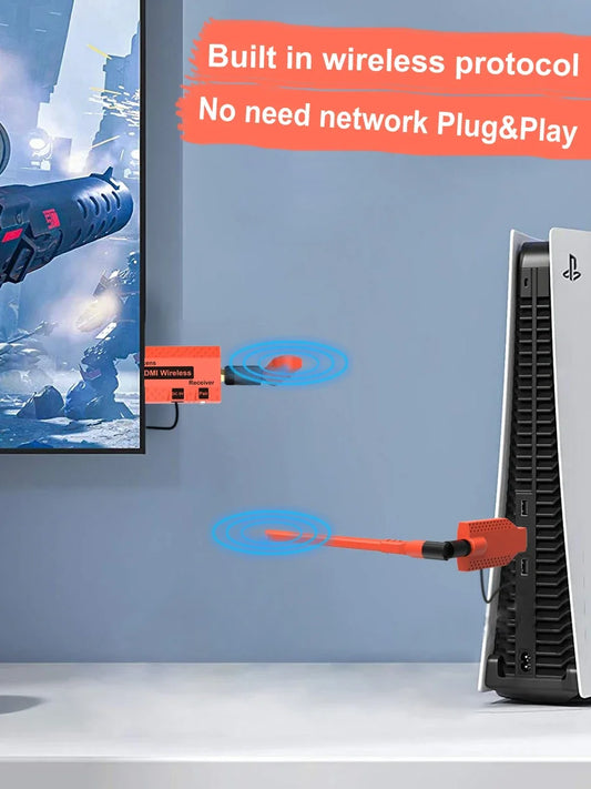 150m Wireless HDMI Extender 1080p with 3 Receivers