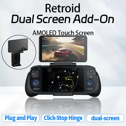 Portable Dual Screen OLED Expansion Display with USB-C