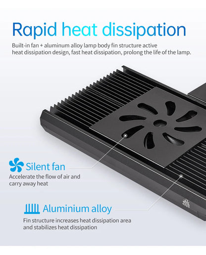 Z400Pro Full Spectrum RGB Aquarium Light with Bracket Mount