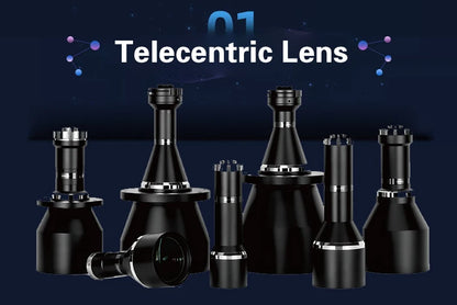 0.8X Telecentric Lens for Industrial Camera C-Mount