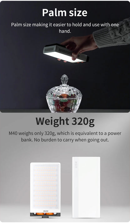 Pocket LED Handheld 40W Photo Video Fill Light