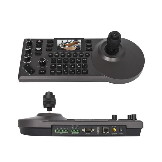 PTZ Camera Joystick Controller 3" LCD POE