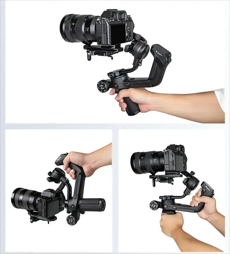 3-Axis Gimbal Kit for Mirrorless DSLR Cameras with AI Tracker