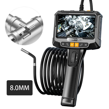 Dual Lens Endoscope Camera 8mm 2m Cable