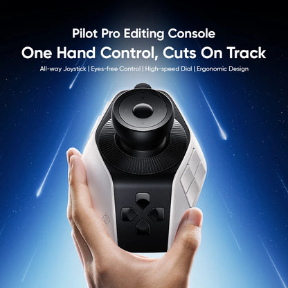 Customisable Editing Console with All-Way Joystick for Vlog Editing