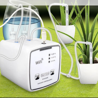 Smart WiFi Drip Irrigation System with Dual Pumps