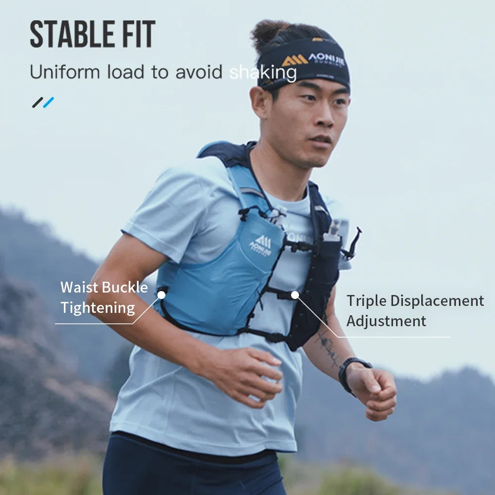Outdoor Running Vest Backpack with 1.5L Bladder XL