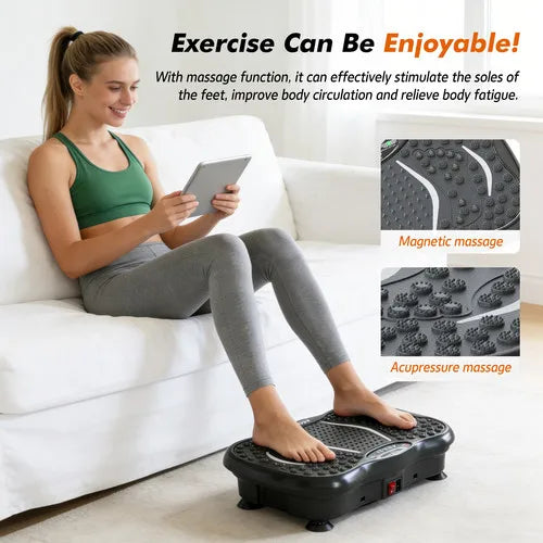 Full Body Vibration Machine Fitness Exercise Platform