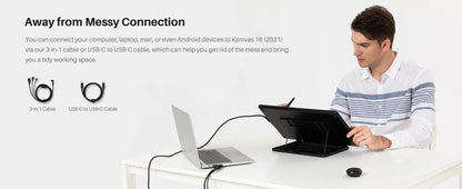 HUION Digital Pen Tablet for Artists and Designers