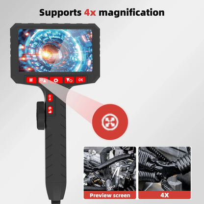 5 Inch 1080P Borescope 3.9mm Inspection Camera