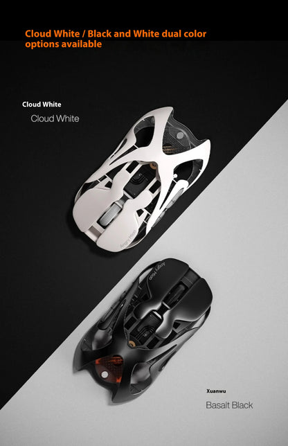 8000Hz Precision Orange Infinity Wireless Gaming Mouse