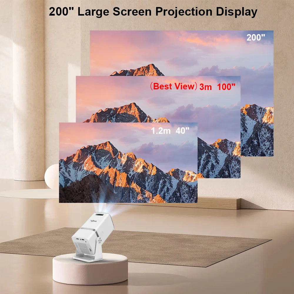 Portable Android Projector 1080p 3D Movie Video Display