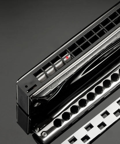 12-Hole Chromatic Harmonica Professional Mouth Organ