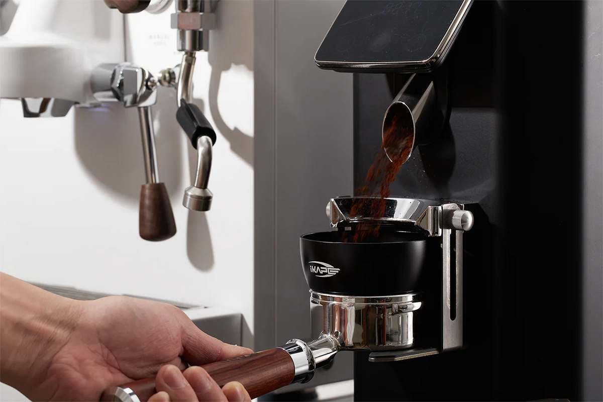 Black 51mm Coffee Funnel for Bottomless Portafilter