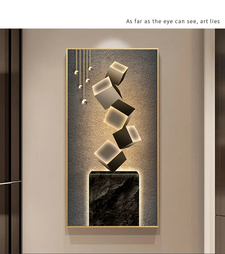 100cm Modern LED Wall Lamp Warm Light for Lounge or Entry