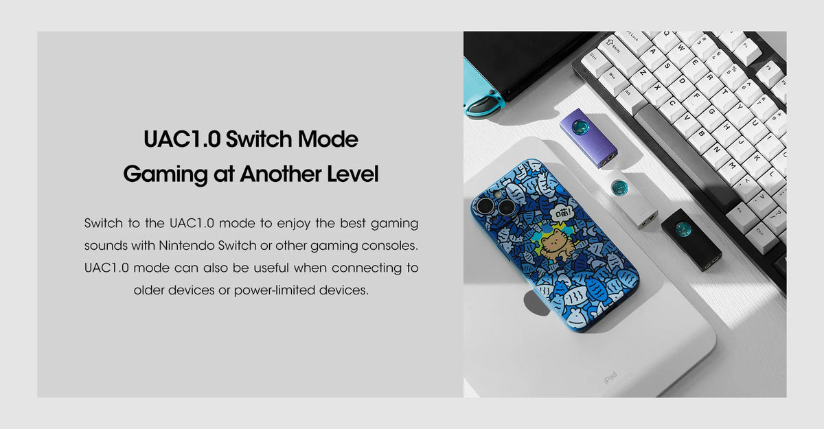Portable Hi-Res USB DAC Headphone Amp Dual DAC