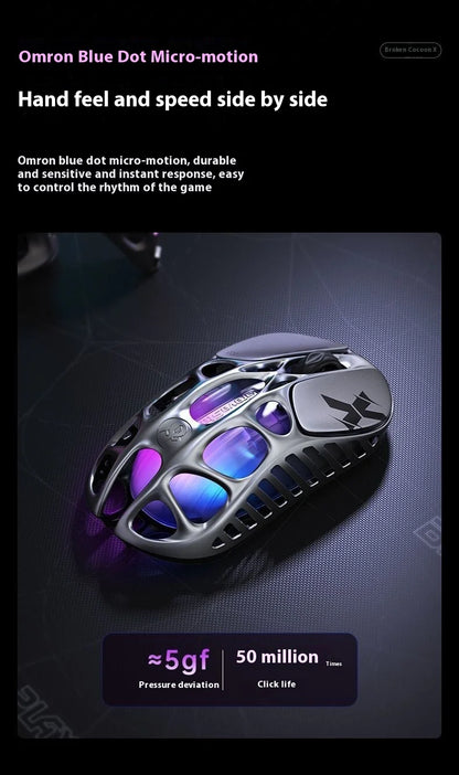 High Performance Gaming Mouse with Adjustable DPI and RGB Lights