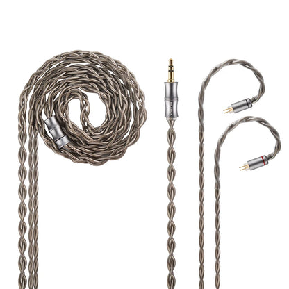 6N Silver Plated IEM Upgrade Cable 0.78mm 2-Pin 3.5mm