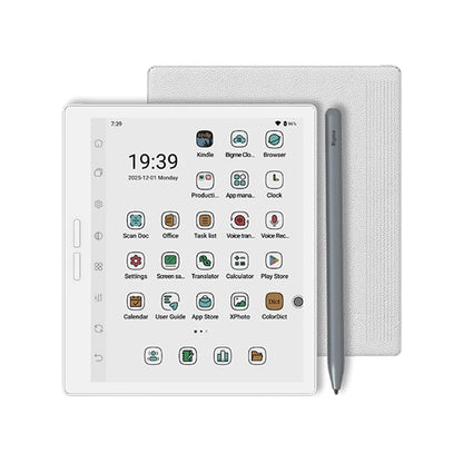 Smart 7 Inch Front Light eBook Reader White Case