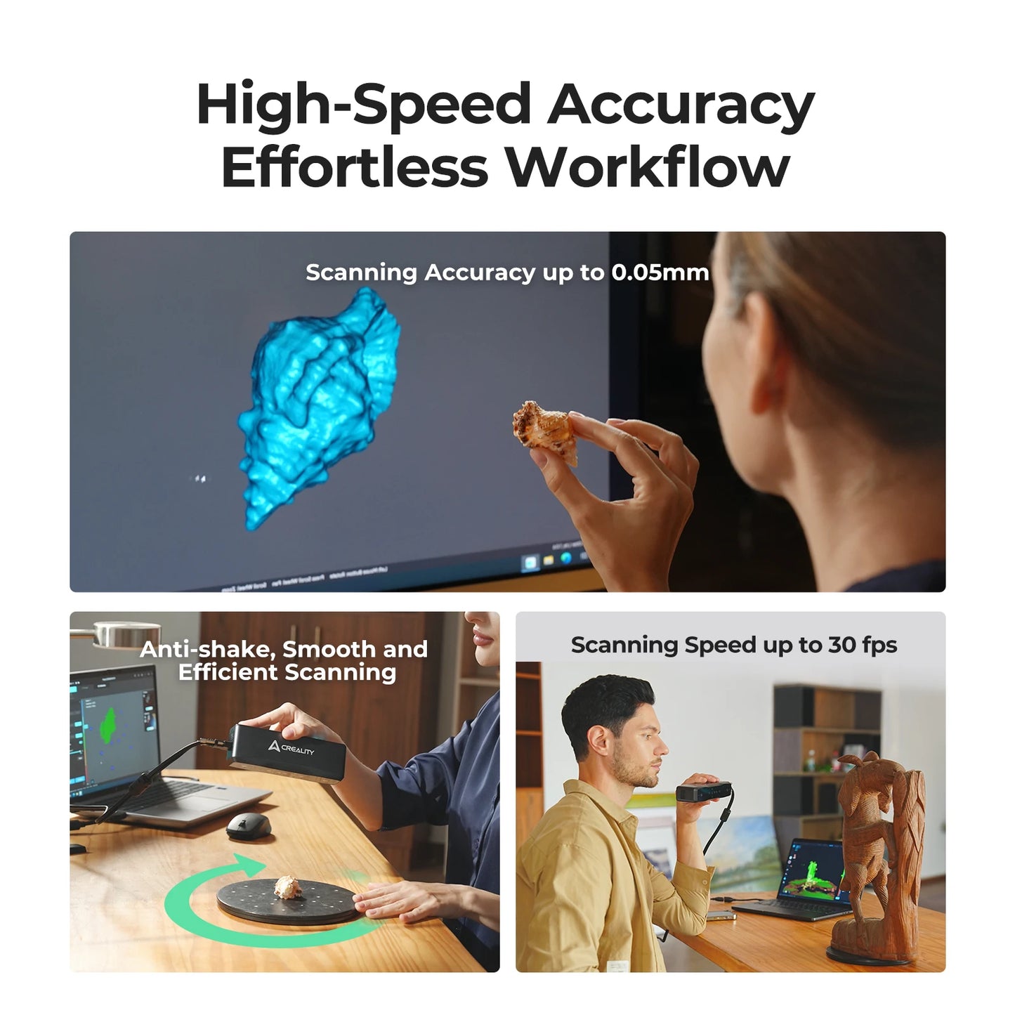 Otter Lite Wireless 3D Scanner with Full-Colour Capture