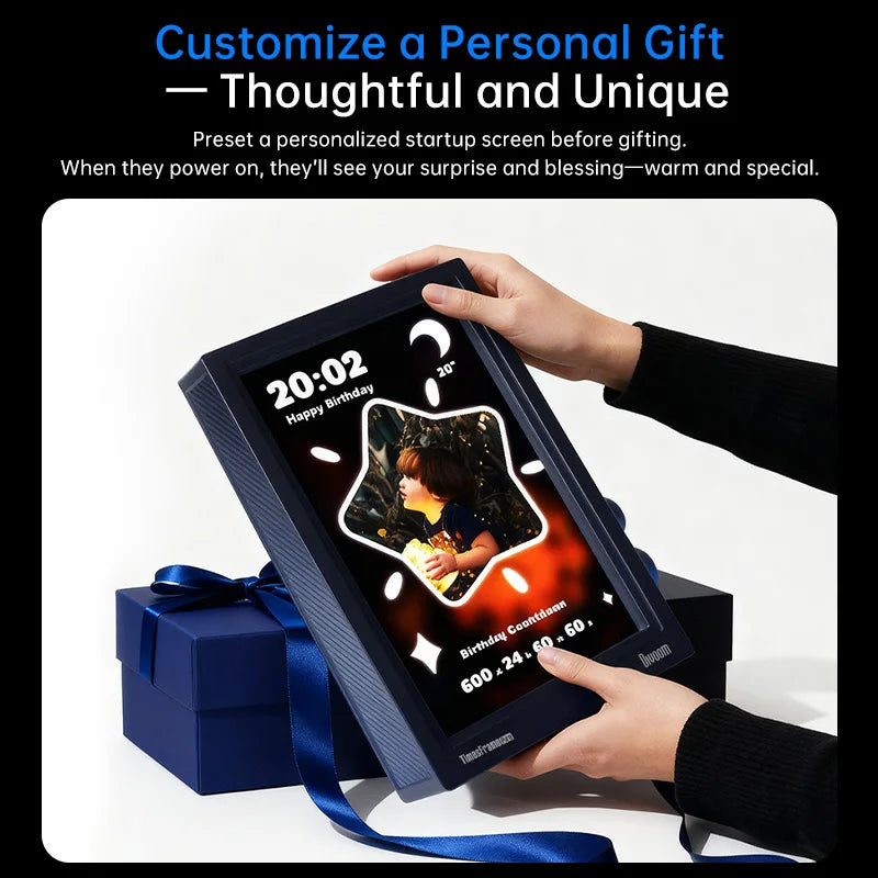 WiFi Digital Photo Frame 32GB with App Control