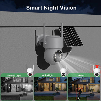 2 Camera 8CH Outdoor WiFi Surveillance Set with 2TB
