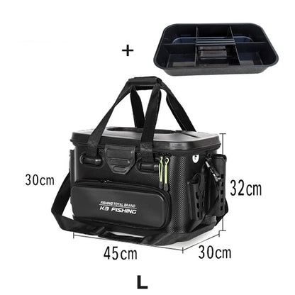 Large Multifunction Fishing Backpack 40L with Rod Holder