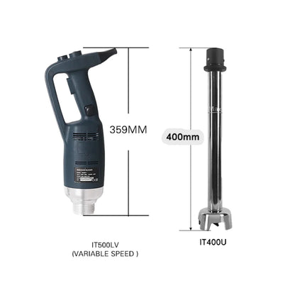 Commercial 400mm Handheld Blender with Variable Speed Control