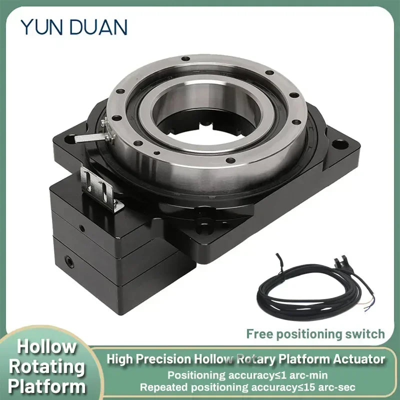 Precision CNC Hollow Rotary Table Stepper 8mm Shaft