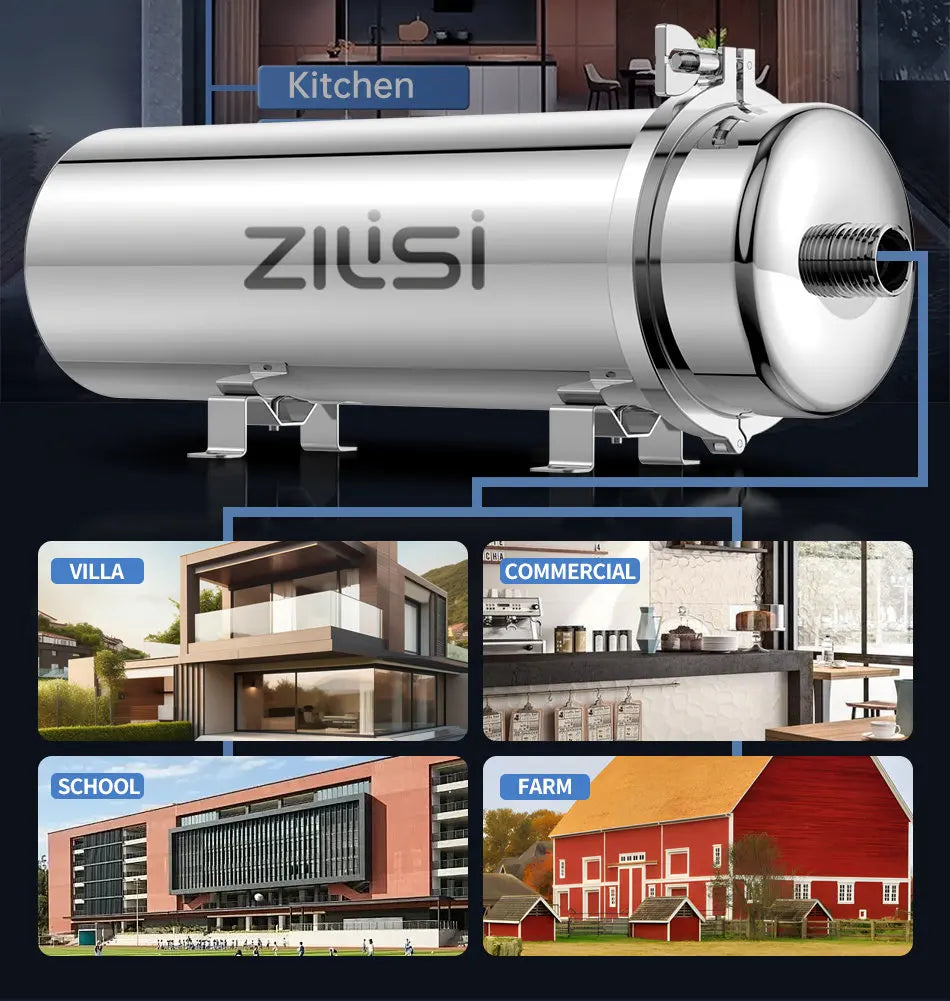 Heavy Duty 5000L Central Water Purifier with Ultrafiltration
