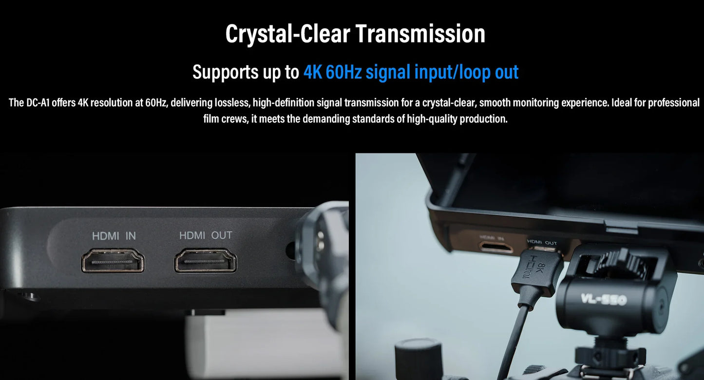 Professional 7 Inch Camera Monitor with Touch Control 4K Support